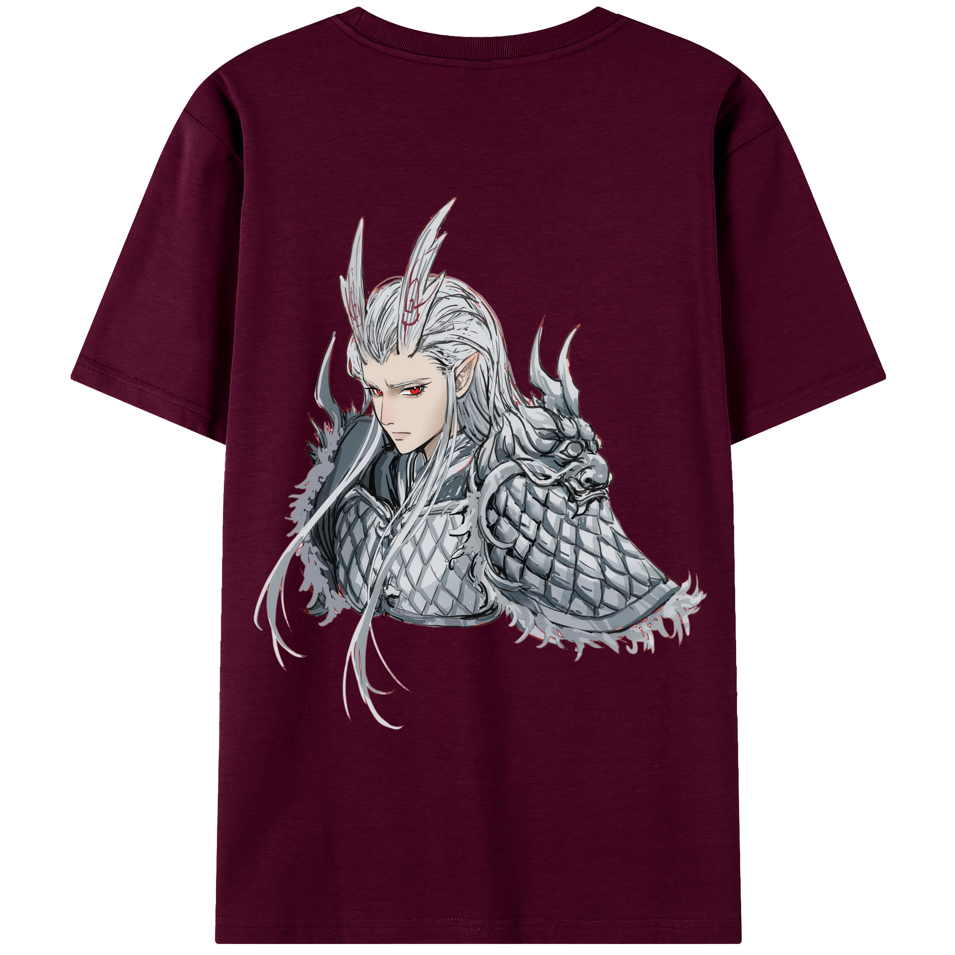 （画像用） Ne Zha 2 ナタ 魔童の大暴れ レディース半袖Tシャツ(バックプリント)